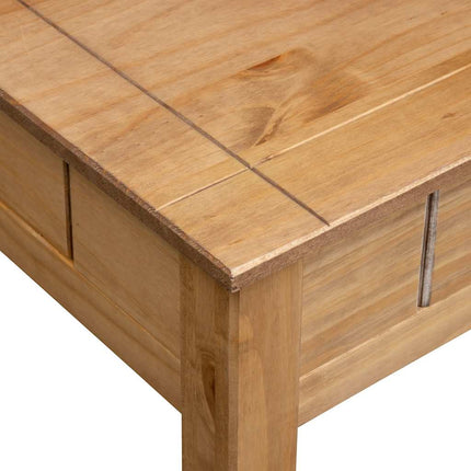 Table Basse 100X60X43,5 Cm Pin Massif Assortiment Panama