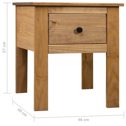 Table De Chevet 46X40X57 Cm Pin Gamme Panama
