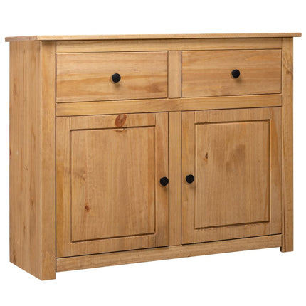 Buffet 93X40X80 Cm Pin Solide Assortiment Panama