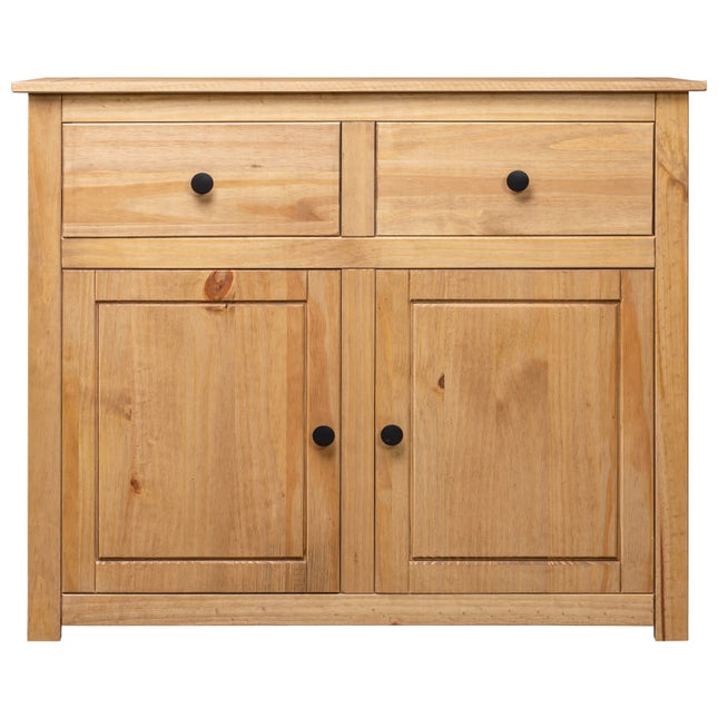 Buffet 93X40X80 Cm Pin Solide Assortiment Panama