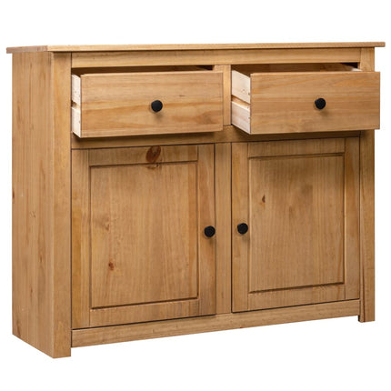 Buffet 93X40X80 Cm Pin Solide Assortiment Panama