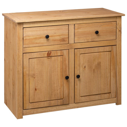 Buffet 93X40X80 Cm Pin Solide Assortiment Panama