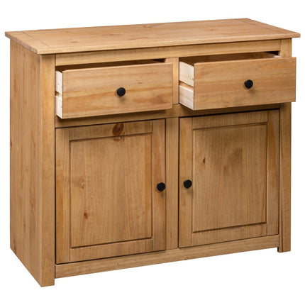 Buffet 93X40X80 Cm Pin Solide Assortiment Panama