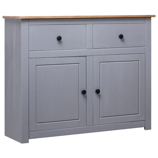 Buffet 93X40X80 Cm Pin Solide Assortiment Panama
