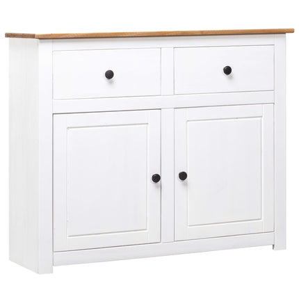 Buffet 93X40X80 Cm Pin Solide Assortiment Panama