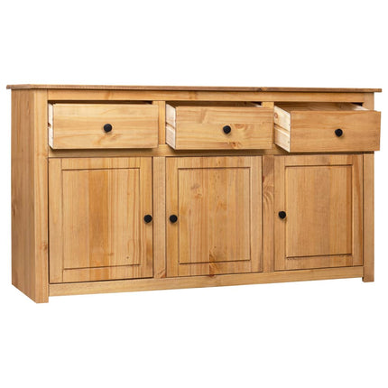 Buffet 135X40X80 Cm Pin Solide Assortiment Panama