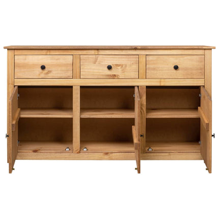 Buffet 135X40X80 Cm Pin Solide Assortiment Panama