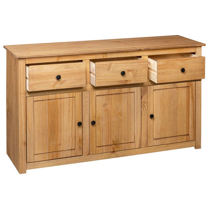Buffet 135X40X80 Cm Pin Solide Assortiment Panama