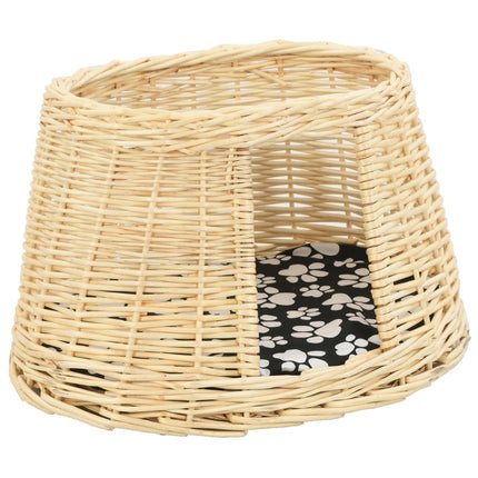 Ensemble De Panier Pour Chats 3 Pcs Avec Coussins 47X34X60 Cm