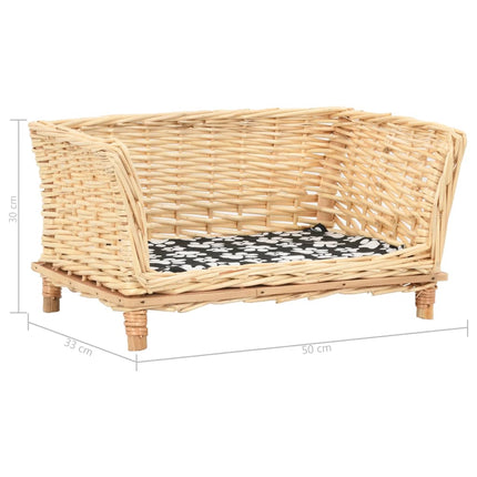 Panier Pour Chiens Avec Coussin Saule