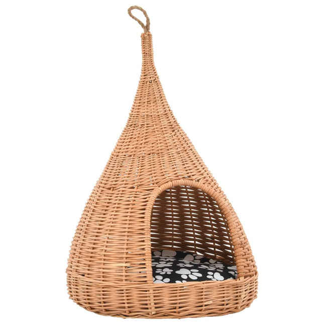 Panier Pour Chats Avec Coussin 40X60 Cm Saule