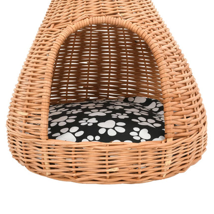 Panier Pour Chats Avec Coussin 40X60 Cm Saule