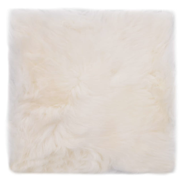 Coussins De Chaise Lot De 2 Peau De Mouton Véritable