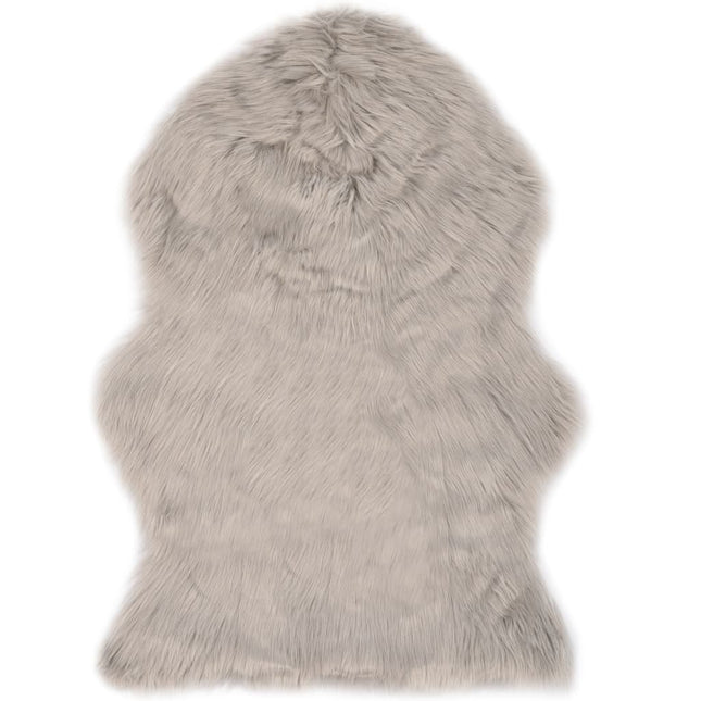 Tapis 60 X 90 Cm Peau De Mouton Synthétique