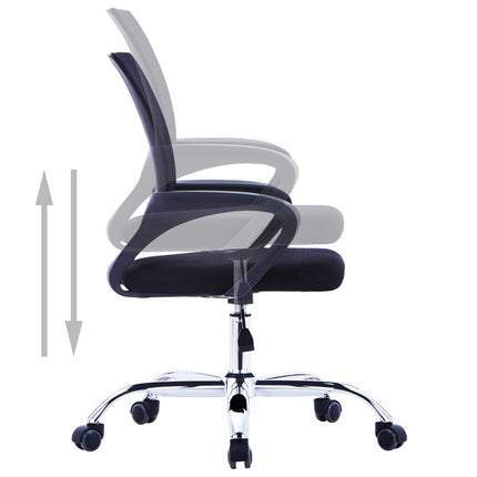 Chaise De Bureau Avec Dossier En Maille Tissu