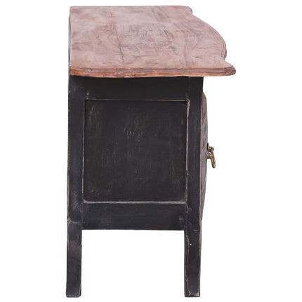 Meuble Tv 120X30X40 Cm Bois D'acajou Massif