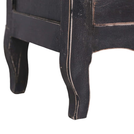 Meuble Tv 120X30X40 Cm Bois D'acajou Massif