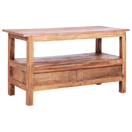 Meuble Tv 90X40X50 Cm Bois De Récupération Massif