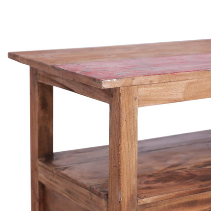 Meuble Tv 90X40X50 Cm Bois De Récupération Massif