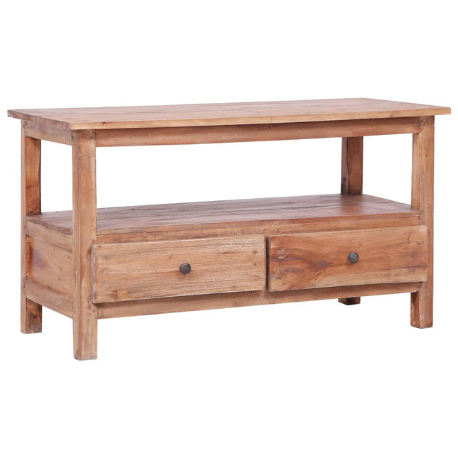 Meuble Tv 90X40X50 Cm Bois De Récupération Massif