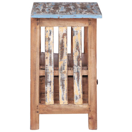 Table De Chevet 41X30X50 Cm Bois D'acajou Massif