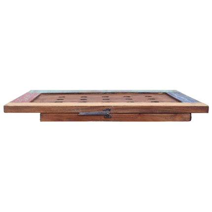 Casier À Bouteilles 15 Bouteilles 47X28X78 Cm Bois Récupération