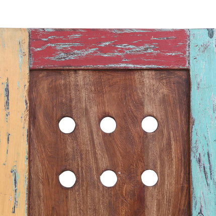 Casier À Bouteilles 15 Bouteilles 47X28X78 Cm Bois Récupération