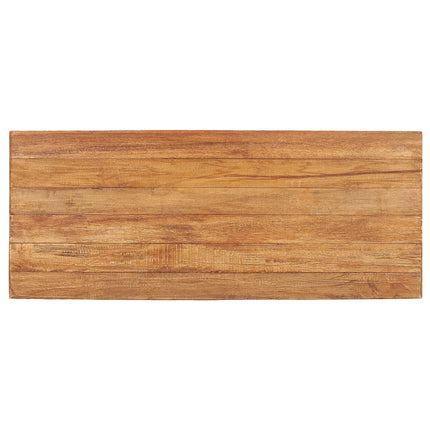 Table Basse Bois De Récupération Mélangé Et Bois De Teck