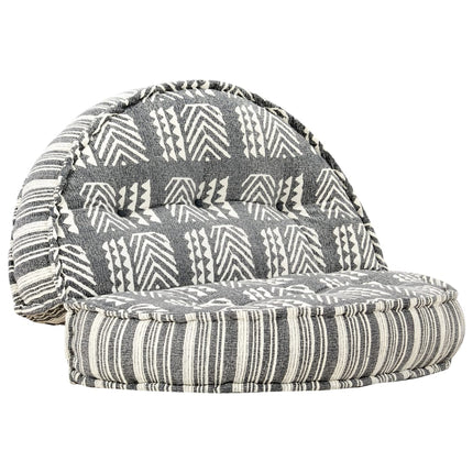 Pouf Modulaire À 2 Places Tissu