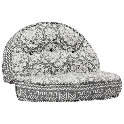 Pouf Modulaire À 2 Places Tissu