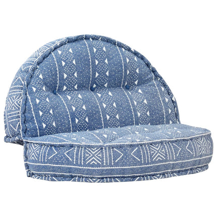 Pouf Modulaire À 2 Places Tissu