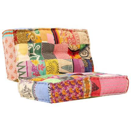 Pouf Modulaire À 2 Places Tissu