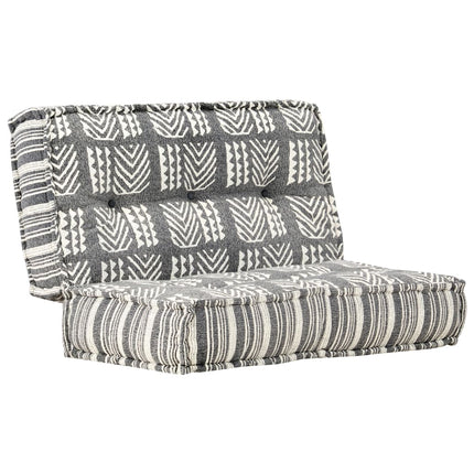 Pouf Modulaire À 2 Places Tissu