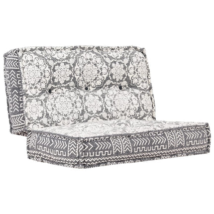Pouf Modulaire À 2 Places Tissu