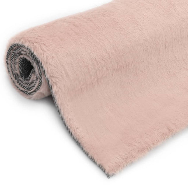 Tapis Fausse Fourrure De Lapin