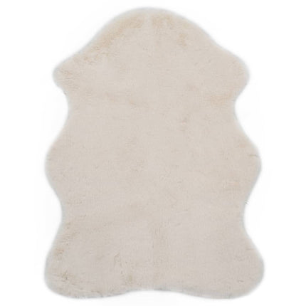 Tapis 65 X 95 Cm Fausse Fourrure De Lapin