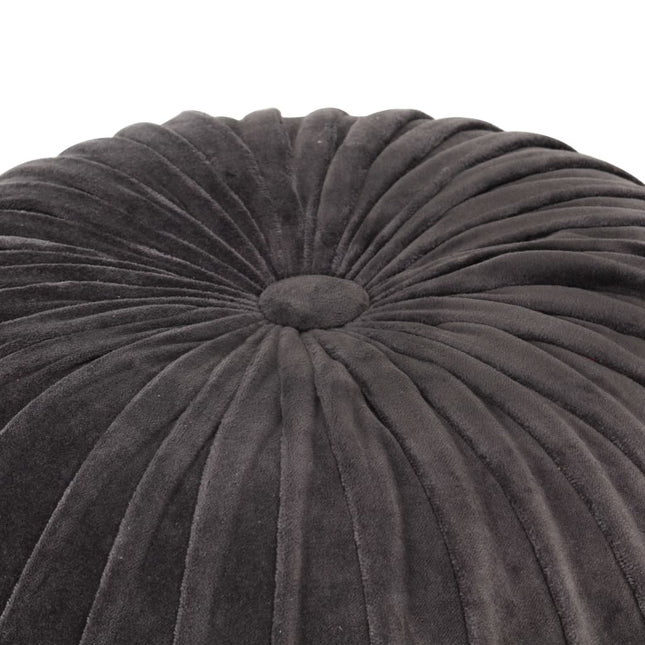 Pouf Velours De Coton Design De Sarrau 40 X 30 Cm