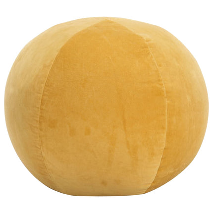Pouf Velours De Coton 50 X 35 Cm