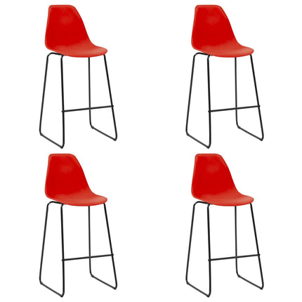 Chaises De Bar Lot De 6 Plastique