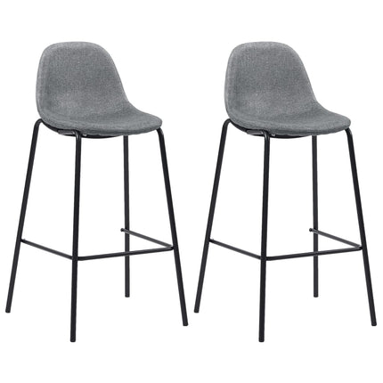 Chaises De Bar Lot De 6 Tissu
