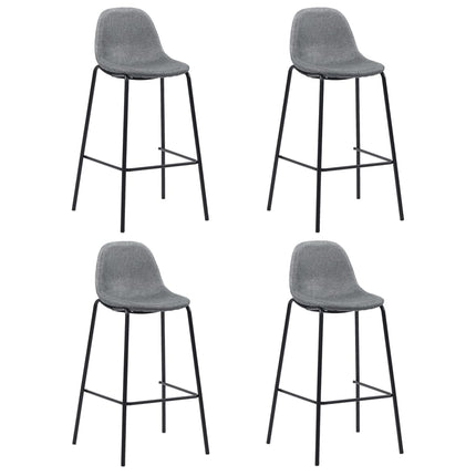 Chaises De Bar Lot De 6 Tissu