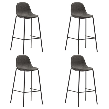 Chaises De Bar Lot De 6 Tissu