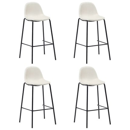 Chaises De Bar Lot De 6 Tissu