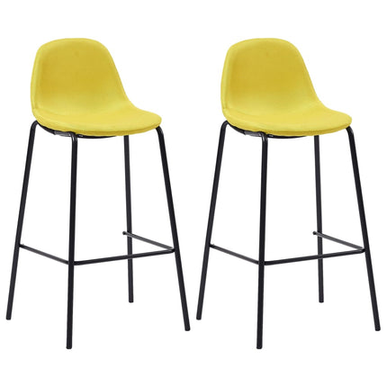 Chaises De Bar Lot De 6 Tissu
