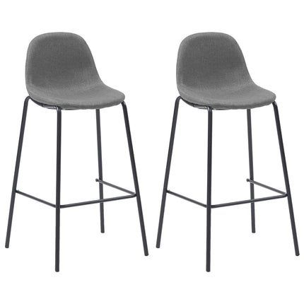 Chaises De Bar Lot De 6 Tissu