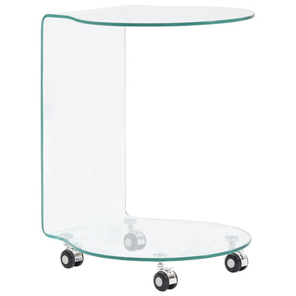 Table Basse 45X40X Verre Trempé