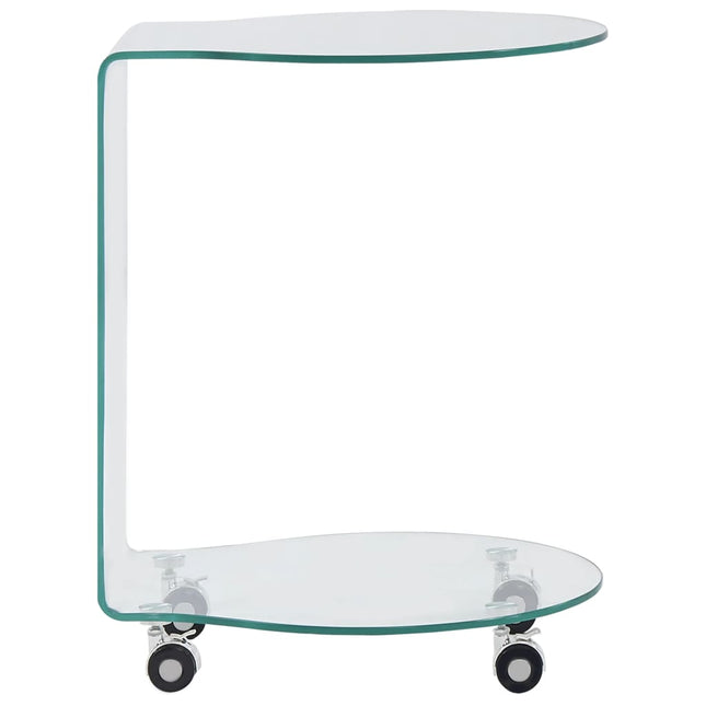 Table Basse 45X40X Verre Trempé