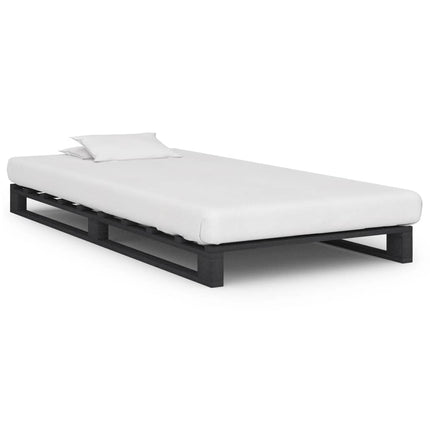 Cadre De Lit De Palette Sans Matelas Bois Pin Massif