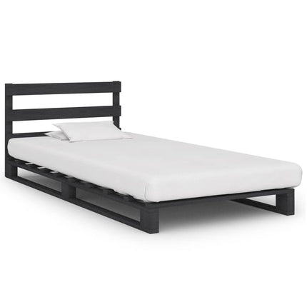 Cadre De Lit De Palette Sans Matelas Bois Pin Massif