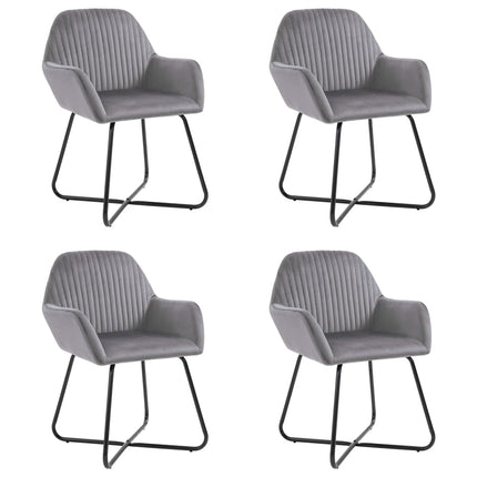 Chaises À Manger Lot De 2 Velours